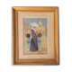 Oil painting on canvas board, Rodolfo Marma "The Nuns" Saint-E