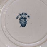 set of 4 hollow plates ter of iron gien and grigny