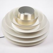 Lampe suspendue vintage danoise Verona par Svend Middelboe, Lyfa, 1962
