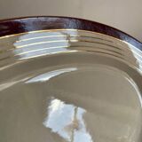 Sarreguemines oval dish