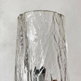 Pair of vintage cast perspex wall lights