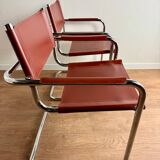 S34 armchairs in Mart Stam style