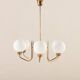 Mid-century modern chandelier, Italy, 1960s
