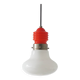 Suspension italienne vintage figurant une ampoule