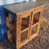 Old teak mesh pantry
