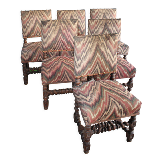 Louis XIII dining chairs