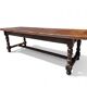 Table de ferme en chêne massif,  250 × 87cm