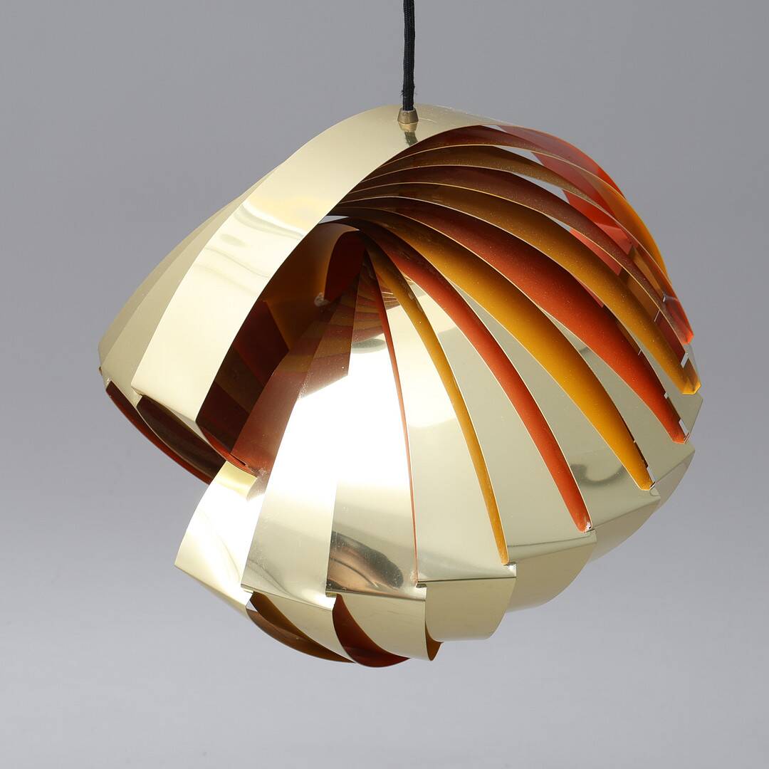 Louis Weisdorf brass pendant light