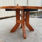 Extendable pine dining table 1970