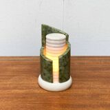Postmodern stone table lamp, 1980s