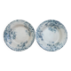 2 deep plates Terre de Fer Gien
