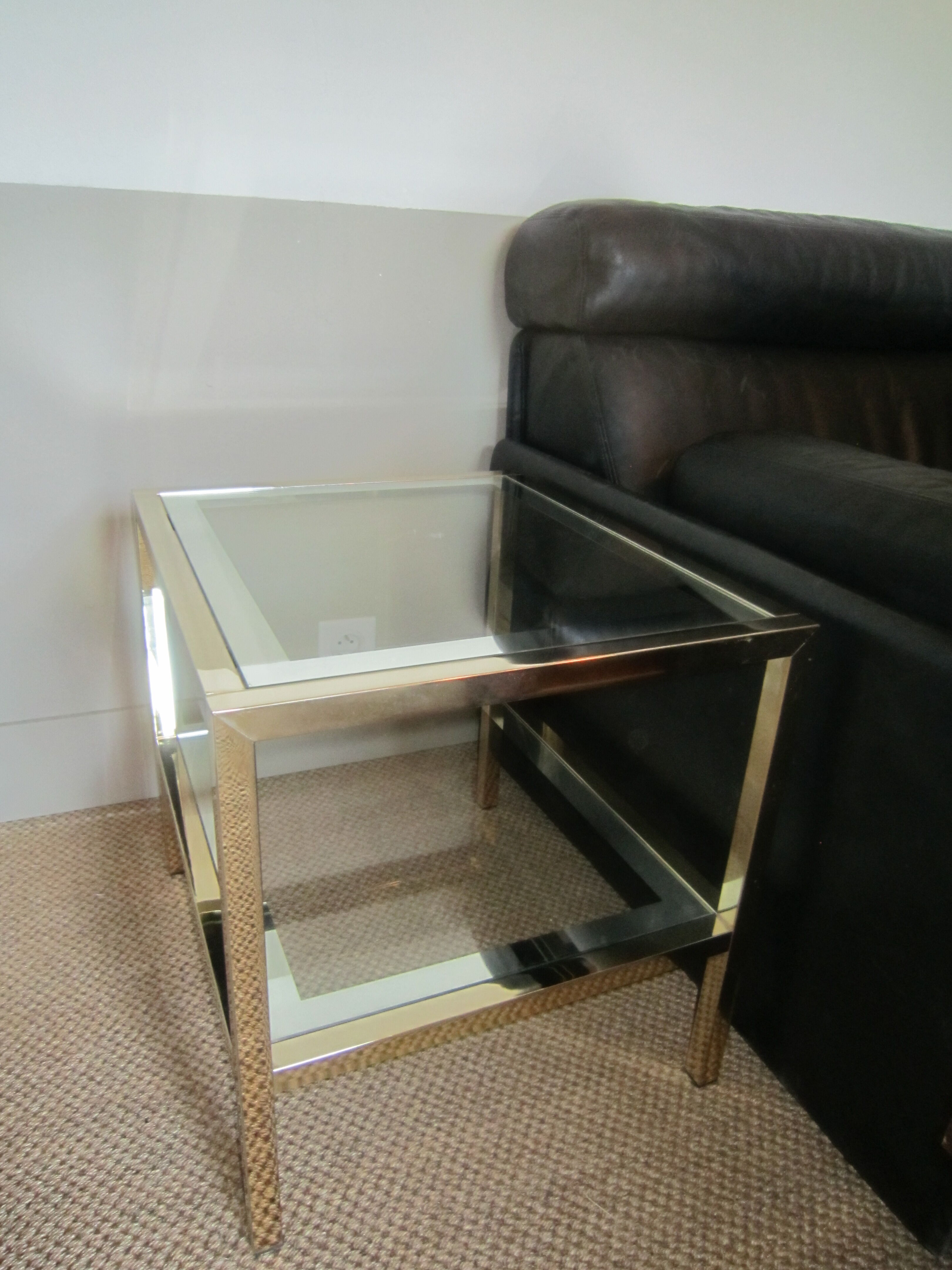 Pair of LANCEL sofa tips