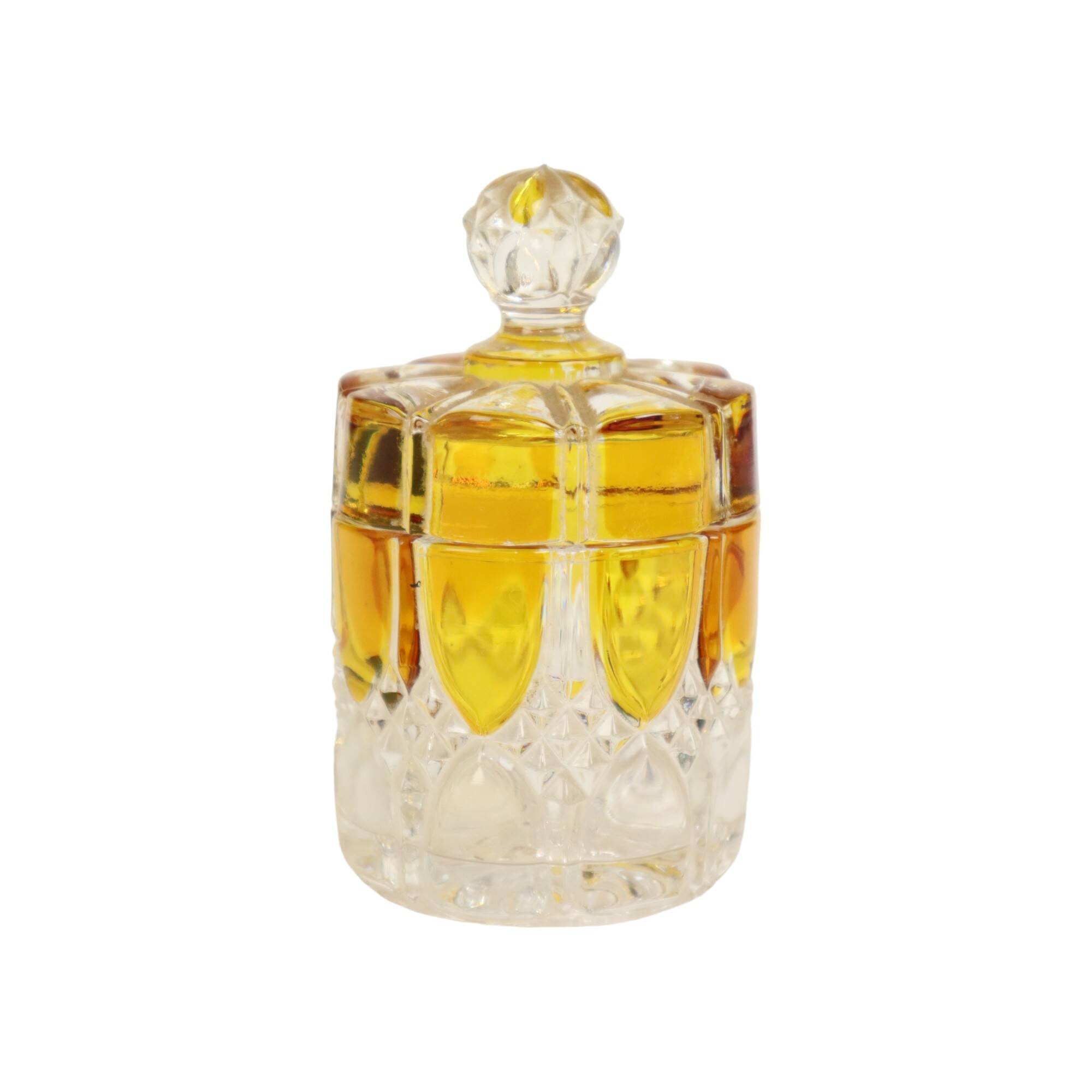 Art Deco Toilet Set Val Saint Lambert Crystal Perfume Bottle Dressing Table