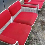 Pair of metal sofas Talin design