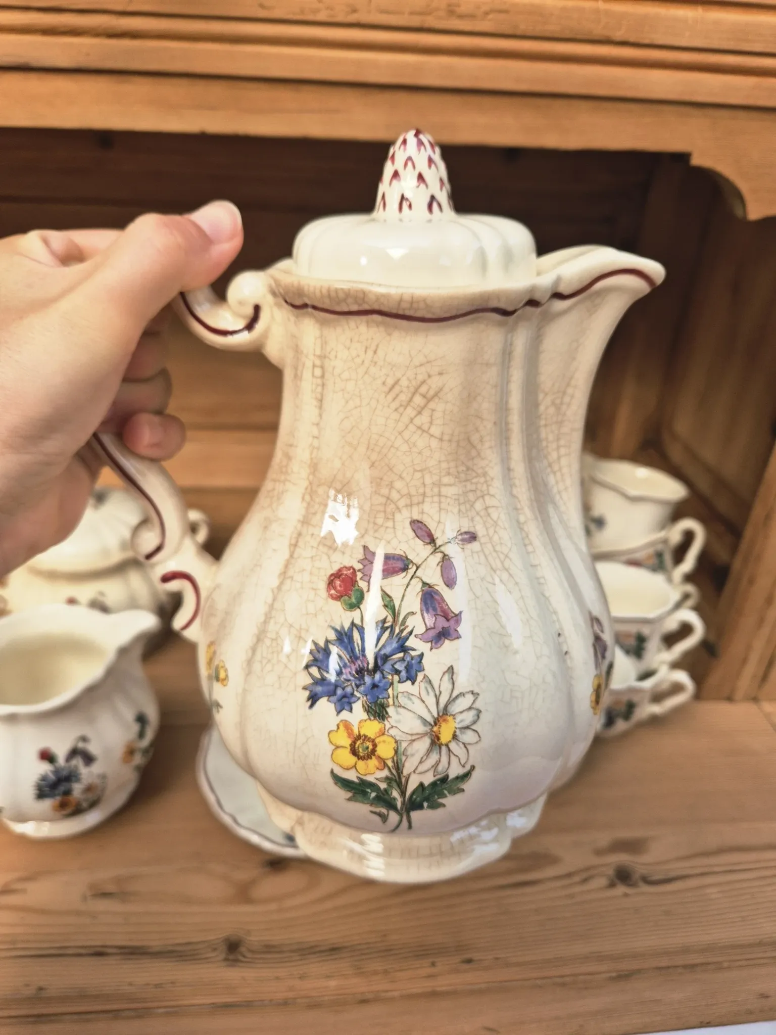Complete tea and coffee service Sarreguemines
