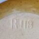 Vintage bowls in glazed stoneware