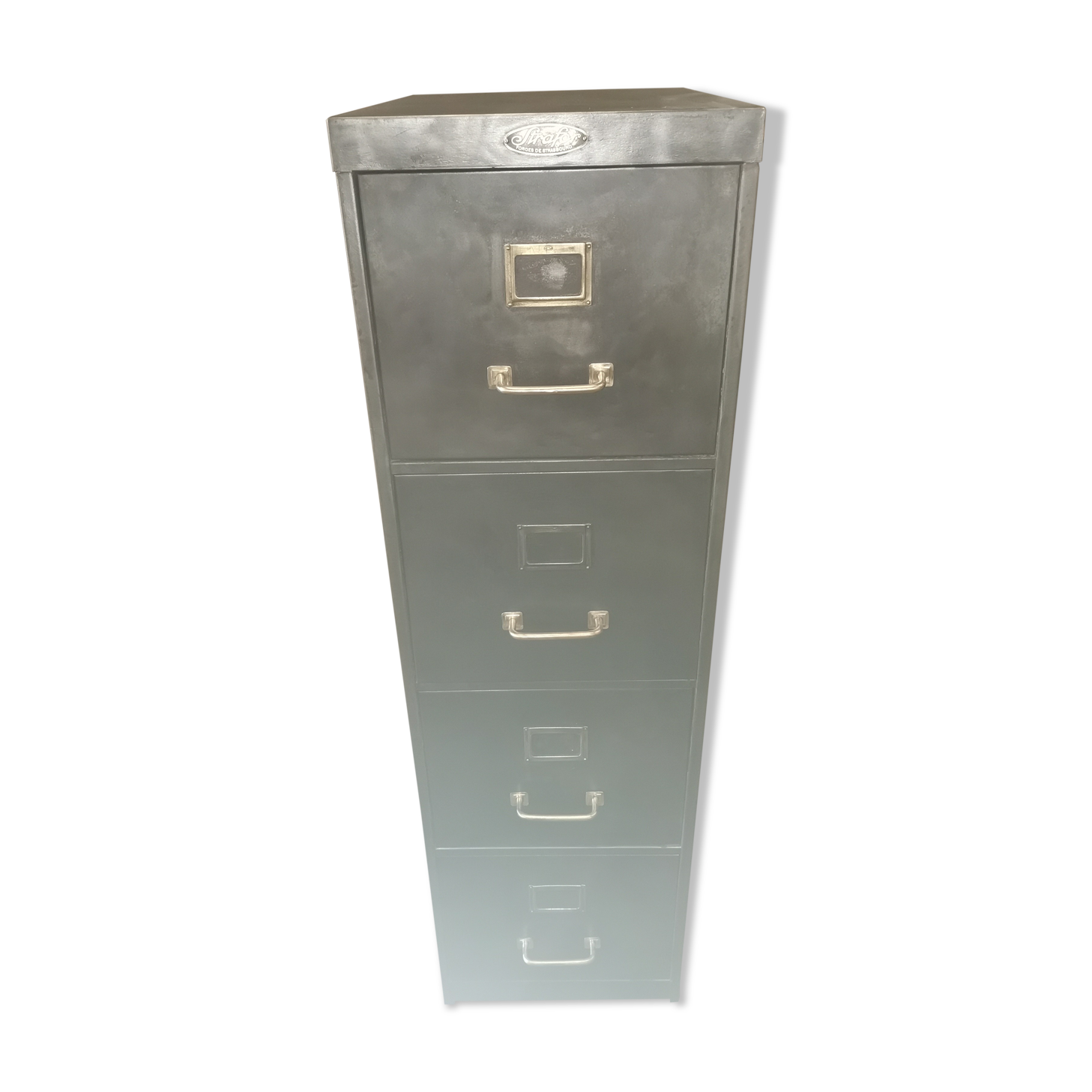 Industrial cabinet with strafor drawer