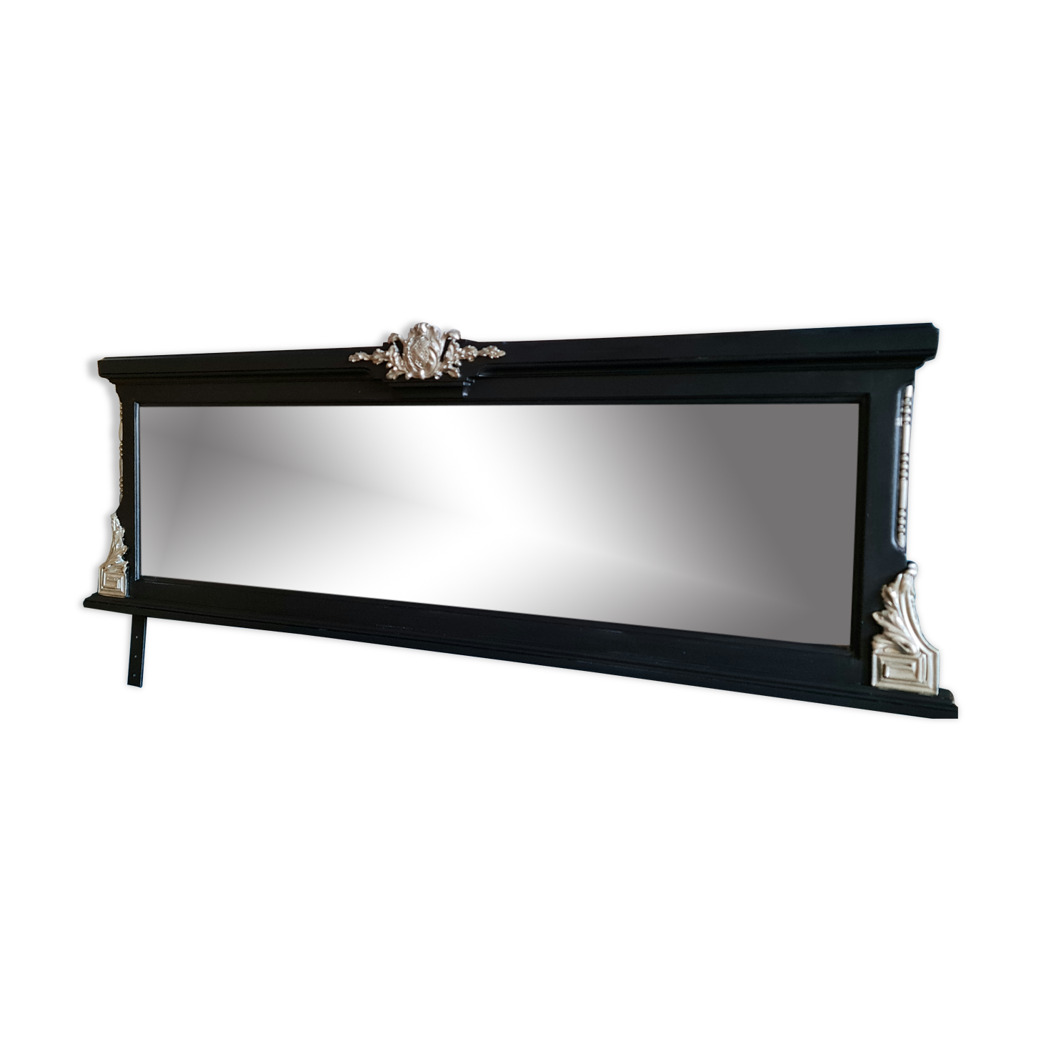 Antique mirror beveled ice 125x43cm