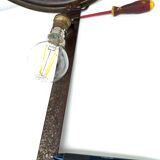 Holophane wall lamp or ceiling lamp 1920 diameter 30 cm depth 10 cm