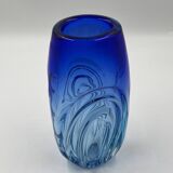 Vase bleu de Murano