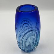 Murano blue vase