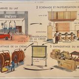 School poster Laiterie et Ferme d'Elevage Montmorillon Rossignol