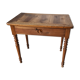 Bureau à pieds tournés en chêne