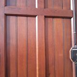 Entrance door 208,7x94 oak multipoint lock
