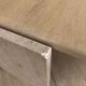 Vintage water drop travertine coffee table