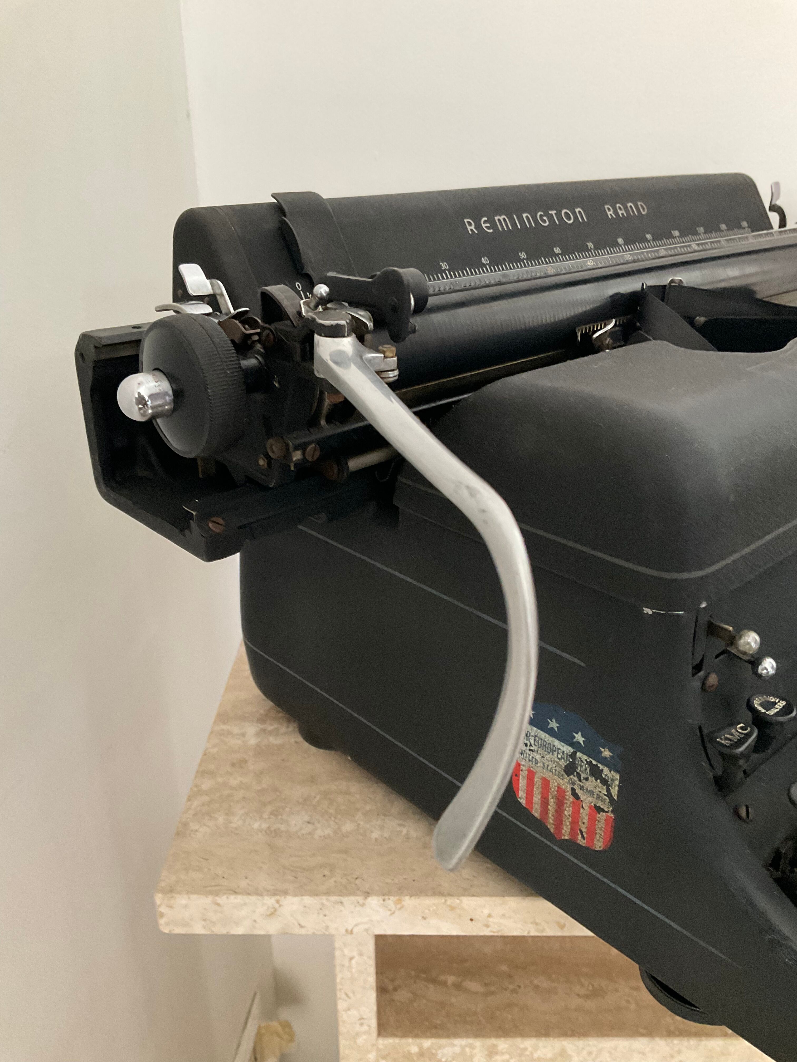 Remington USA typewriter from the 50s