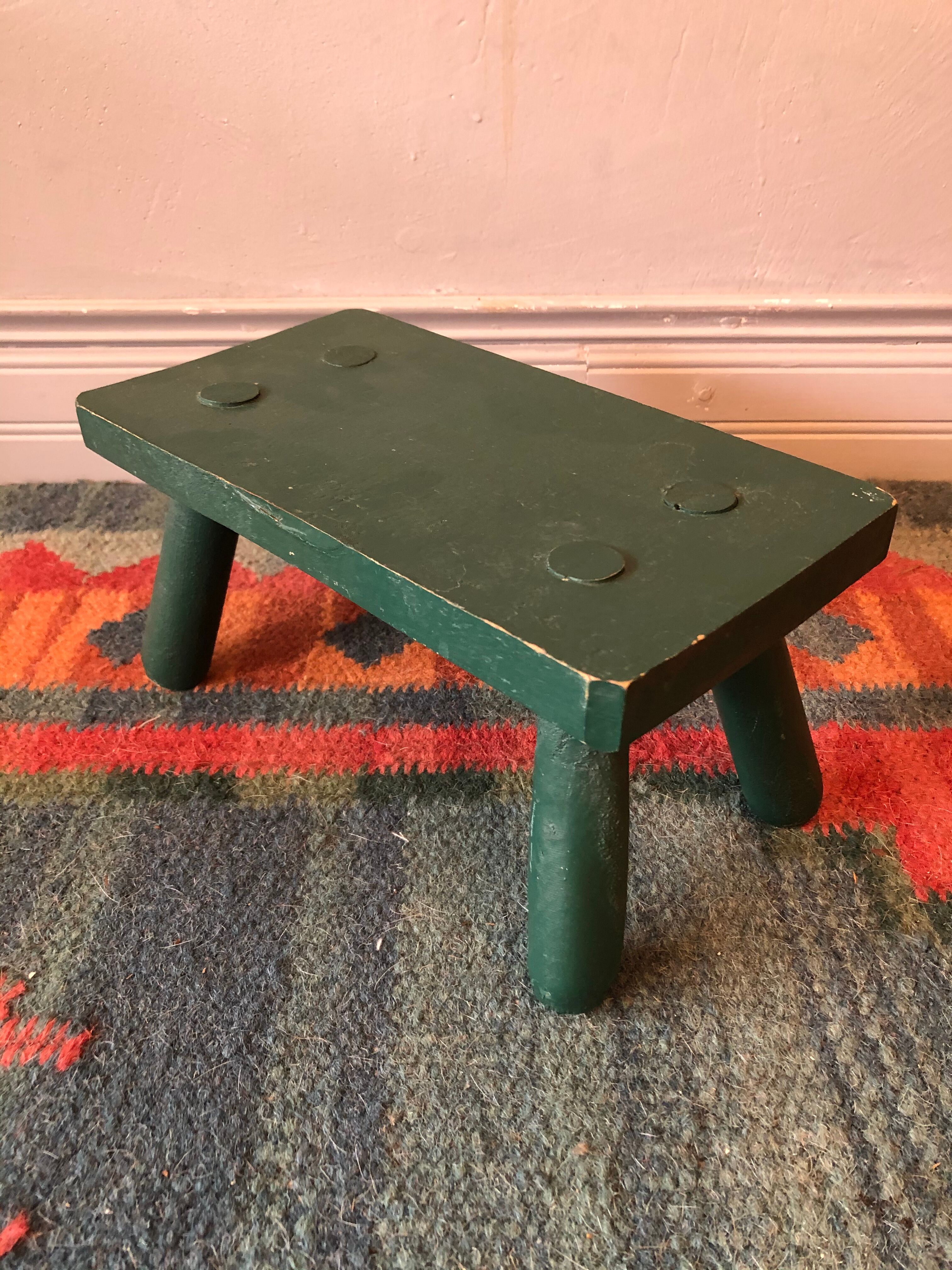 Old low stool