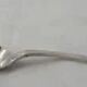 Dessert spoon, solid silver XVIII, 18 cm, Paris filet model.
