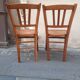 Pair of bistro chairs