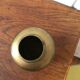 Vase laiton et nacre