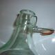5L glass bottle with stirrup cap
