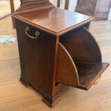 Edwardian furniture / Mahogany coal door