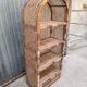 Wicker rattan bookshelf