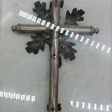 Christ Avec Croix - Argent Italie 19ème Siècle