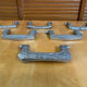 Art Deco Furniture Handles JCR Jean Charles Raymond Chrome Metal Fran
