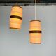 Pair of roller suspensions from the 70s, paper