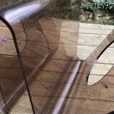 Vinyl doors/ magazines plexiglass form W