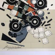 Alain le yaouanc, a fauna, 1978. original lithograph signed in pencil.