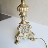 Anvienne bronze candelabra lamp XIX