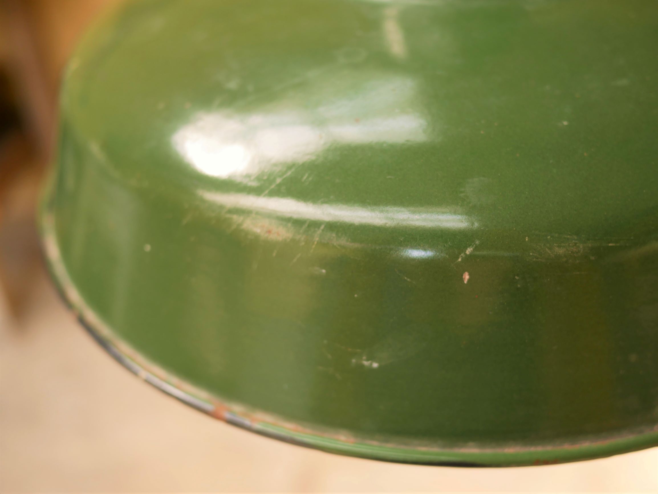 Industrial "bowl" hanging