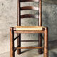 Set of 6 chairs in Brutalist style / Georges Robert