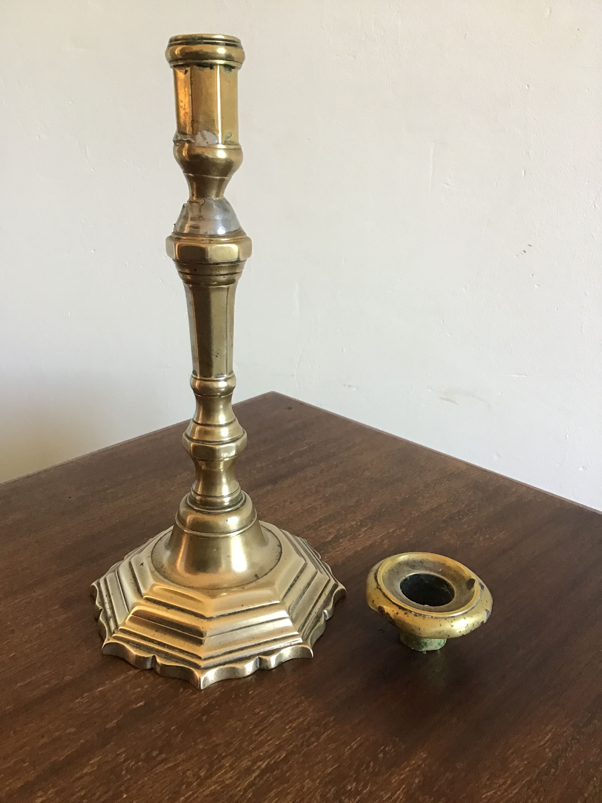 Bronze bougeoir, 18th