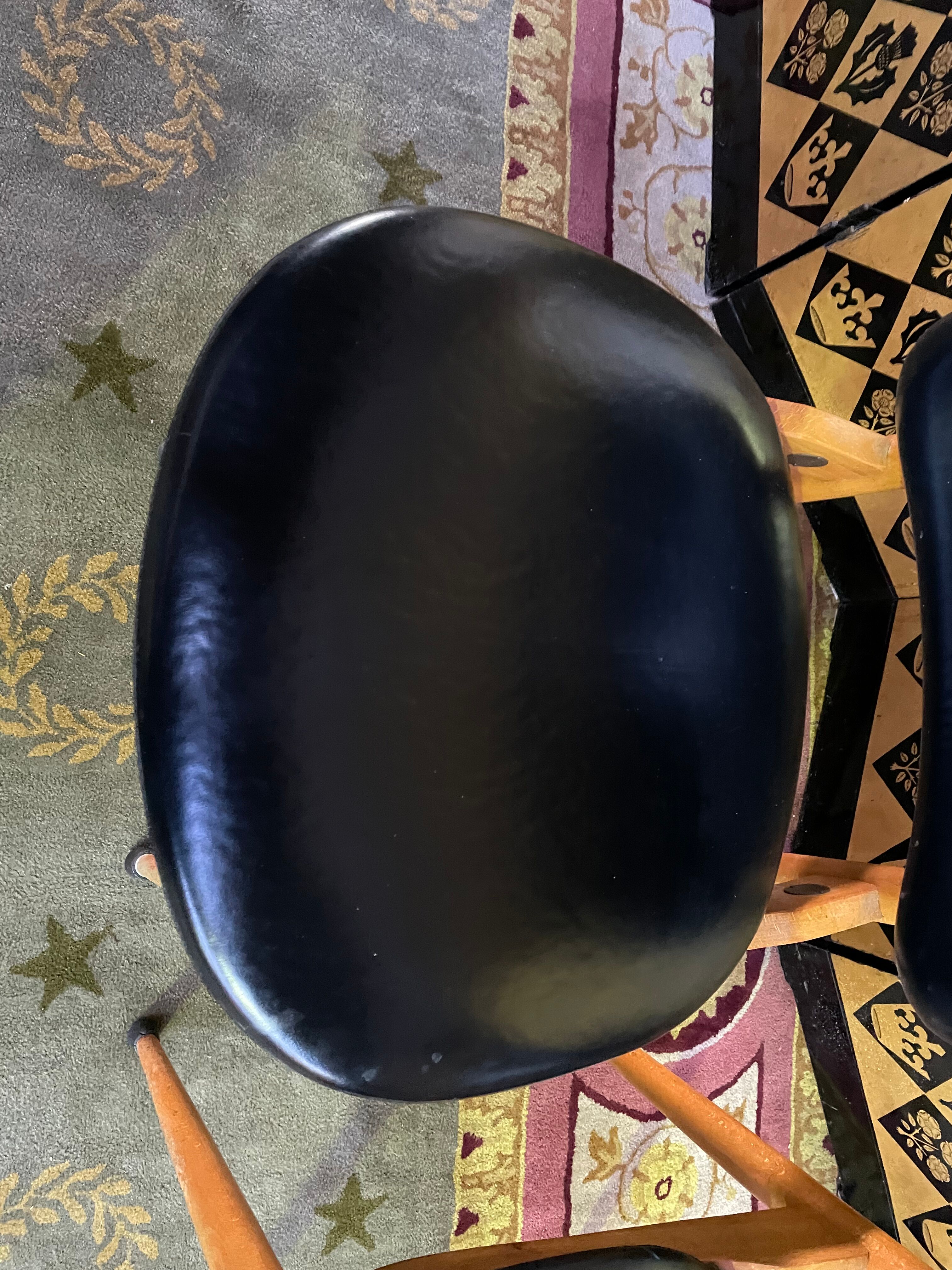 Pair of baumann chairs model pegasus