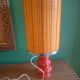 Vintage 70's opaline lamp