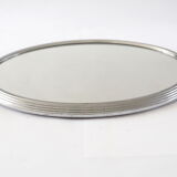 Art Deco oval mirror top