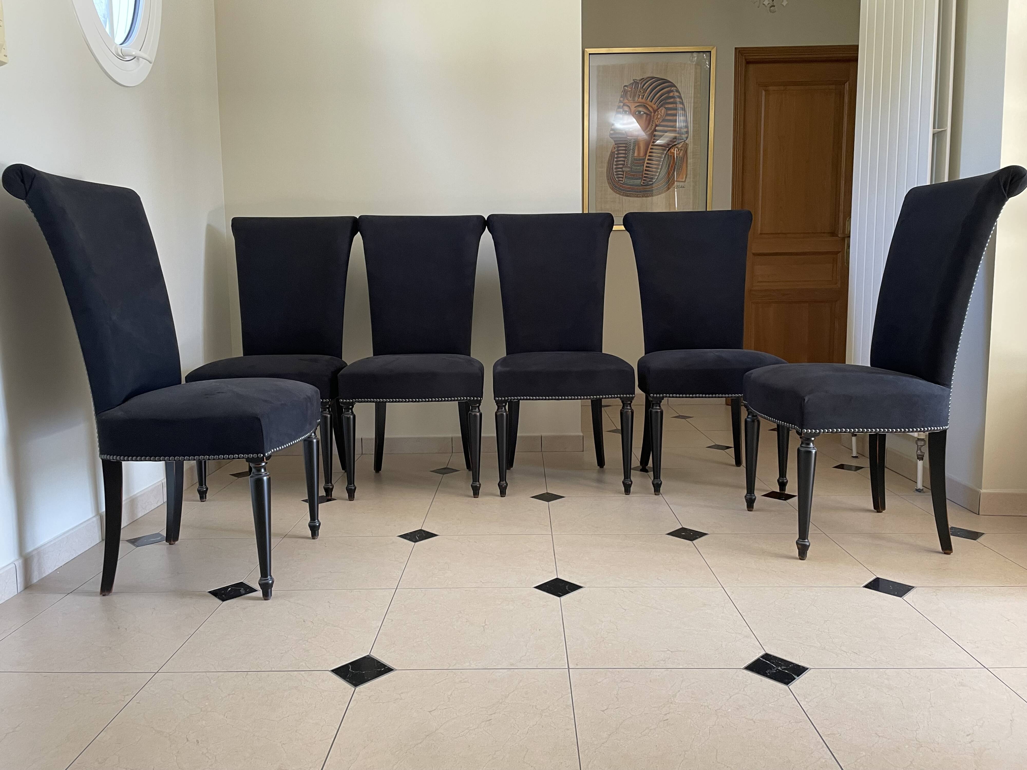 Dining table chair model Villandry (sold by Roche Bobois)